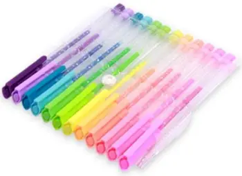 Set stilolapsa xheli Polsirhurt Fluo Pens, 12 copa, shumëngjyrëshe