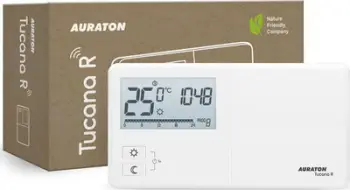 Termostat wireless Auraton Tucana R 2025R, programim javor, ekran LCD