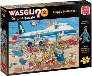 Puzzle Jumbo Spiele Wasgij Original 2 Beautiful Holidays 1000 copa, 81922