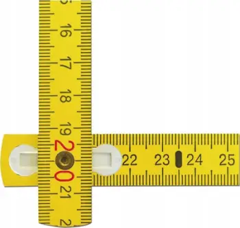 Metër palosës Stabila 1304 Type 700, 2m, dru ahu, i verdhë