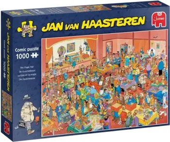 Puzzle, Jumbo Jan van Haasteren The Magicians Fair, 1000 copë