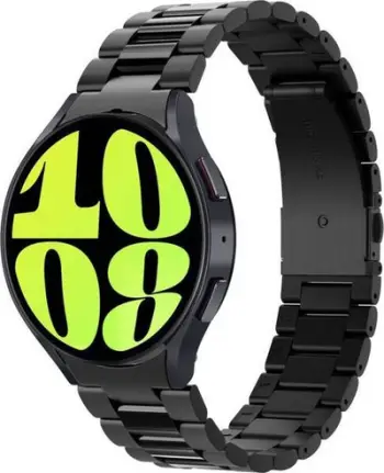 Rrip ore Spigen Modern Fit 316L, për Galaxy Watch 6 44mm, metalik, i zi