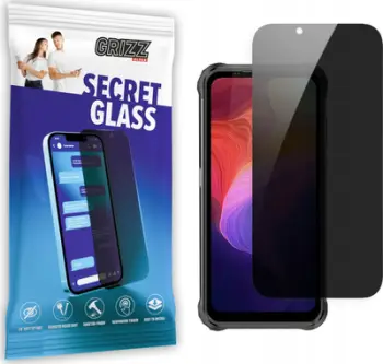 Xham mbrojtës privatësie Grizz SecretGlass për Ulefone Power Armor 14, 9H, transparente