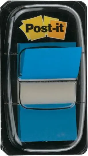 Shirita indeksimi 3M Post-it 680-23 me shpërndarës, blu