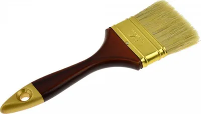 Furçë e sheshtë Ttec GEKO, 63 mm, dorezë druri - 1