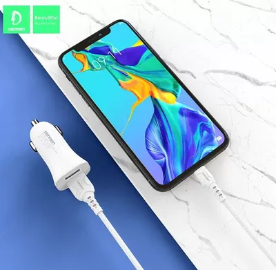 Karikues veture Demen D208, 2x USB, 2.1A, i bardhë - 3