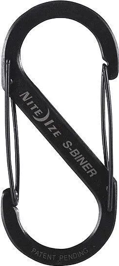 Lidhës grepi Nite Ize S-Biner 5, 45 kg, i zi - 1