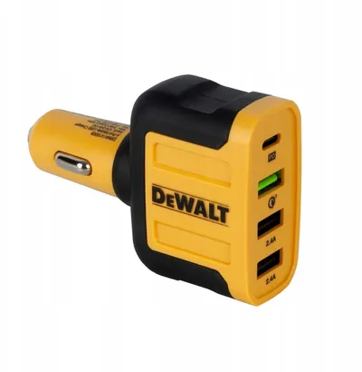 Karikues muri DEWALT Telecoms 4 porta, 60W, USB PD, i zi - 1