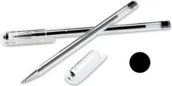 Set stilolapsash Polsirhurt, 50 copë, majë ballpoint, të zinj