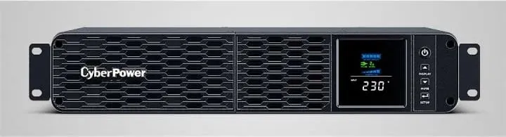 UPS rack 2U CyberPower CP1600EIPFCRM2U 1600VA PFC Sinewave me AVR Hot‑Swap zi - 1