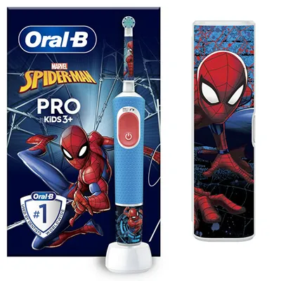 Furçë elektrike për dhëmbë me Spiderman Oral B - 1