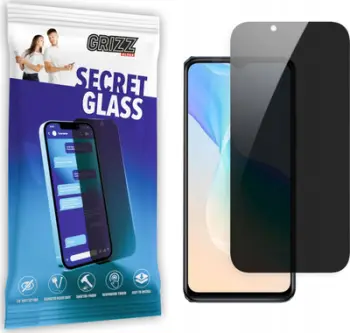 Xham mbrojtës privatësie Grizz SecretGlass për OnePlus 9RT 5G, 9H, transparencë e lartë