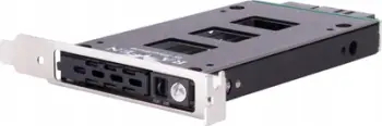 Enklazë e brendshme për hard disk Silverstone SST-EXB02, 2.5", montim në PCI, e zezë