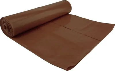 Qese mbeturinash Waste, 240L, 10 copë, kafe - 1