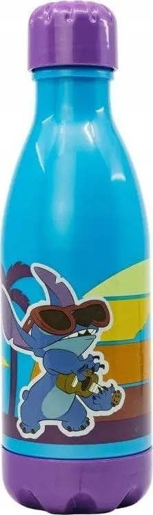 Termus Stor Daily Stitch Beach, 0.56L, plastik pa BPA, shumëngjyrësh