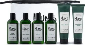 Set kujdesi Moms with Love Starter Kit, krem hidratues 100 ml, shampo flokësh dhe xhel dushi 100 ml