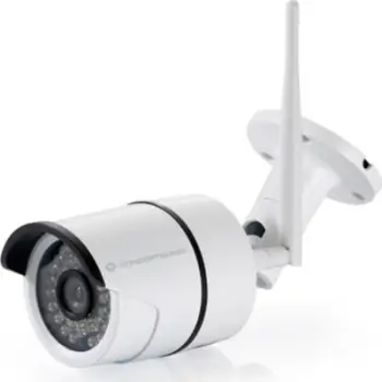 Kamerë sigurie Conceptronic Jareth Bullet IP, Full HD 1080p, Wi Fi, e bardhë