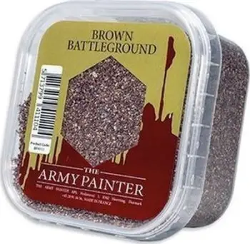 Terren dekorativ për miniatura Army Painter Brown Battleground, kafe