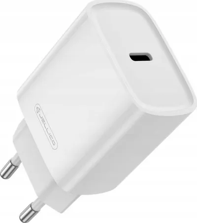 Karikues muri JELLICO EU53, 30W PD, 1xUSB C, i bardhë - 3