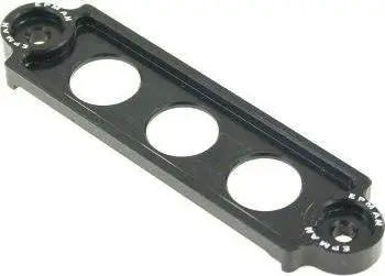 Mbajtëse baterie MTuning për Honda Civic JDM 88-00, alumini CNC, e zezë