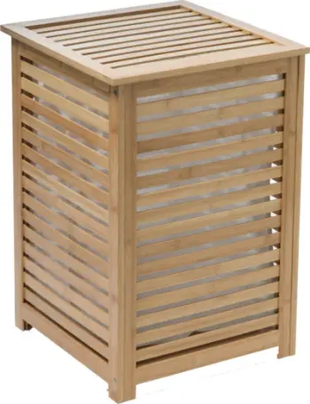 Shportë rrobash 5five Sicela, 65L, bambusë, kafe