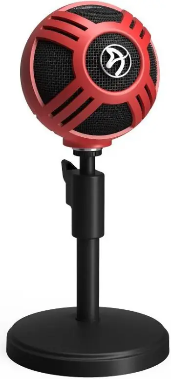 Mikrofon gaming Arozzi Sfera, USB, i kuq