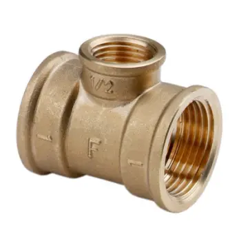 Teshinë reduktuese mesi Ferro, 3/4" x 1/2" x 3/4", bronzi