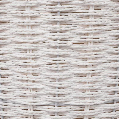 Shportë rrobash 5five Simply Smart White Round Closed, 40L, e bardhë - 3