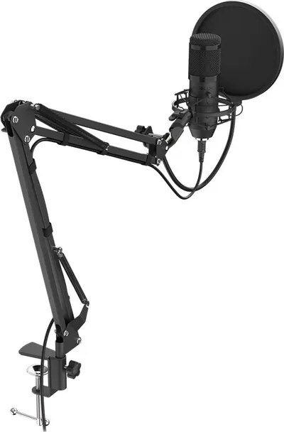 Mikrofon Krux EDIS 1000, kondensator kardioid, USB, i zi - 5
