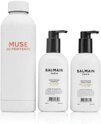 Set kujdesi për flokë Muse De Printemps Limited Edition, shampo hidratuese, balsam volumizues