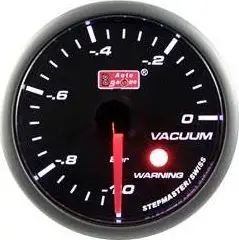 Manometër vakumi Auto Gauge SM, 60mm, për makinë, i zi
