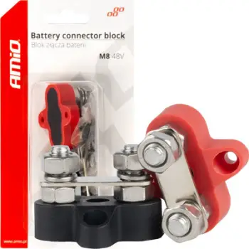 Lidhës kabllosh AMiO 03806, 48V, set 2 copë