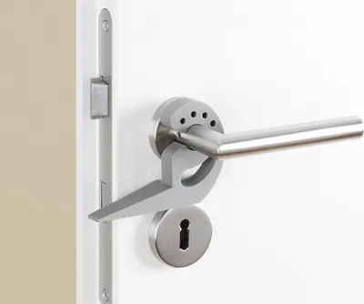 Bllokues dere dhe dritare Wenko Multi-STOP, universal, gri blu - 5