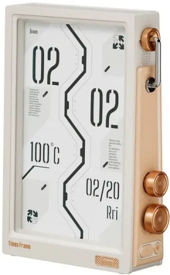 Kornizë dixhitale Divoom Times Frame 10.1", 64GB, transparente, e bardhë