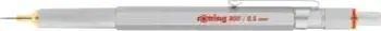 Laps mekanik ROtring 800, 0.5 mm, trup metalik, argjend