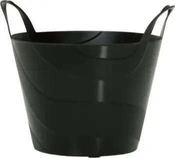 Shportë rrobash Prosperplast Billy, 45L, plastike, e zezë