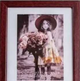 Kornizë druri Fandy Frame Style, 21x29.7cm, për foto A4, kafe