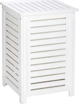 Shportë rrobash Wenko Oslo 21857100, druri, 65x45x45 cm, kafe