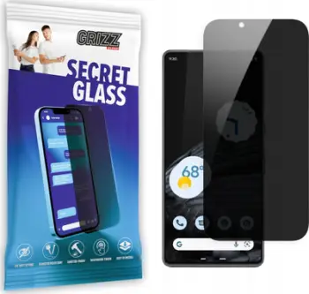 Xham mbrojtës privatësie GrizzGlass SecretGlass për Google Pixel 5 5G, qeramik, i tejdukshëm