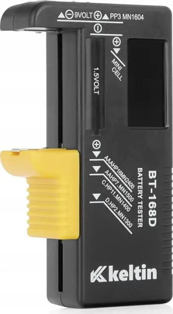 Testues baterish Keltin BT-168D, dixhital, ekran LCD, i zi