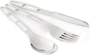 Set takëm kampingu GSI Outdoors Glacier Stainless, 3 pjesë, çelik inox