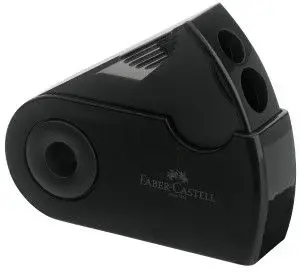 Mprehëse lapsash Faber Castell 182700 Sleeve, dy vrima, e zezë