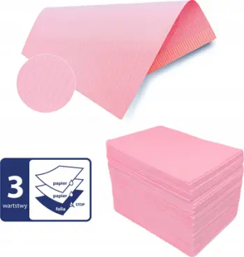 Peceta mbrojtëse dentare Menodent Dental Pads Underlays, 40 copë, rozë
