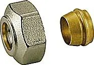 Lidhës kompresioni Giacomini 3/4" x 15, për tuba bakri, bronz