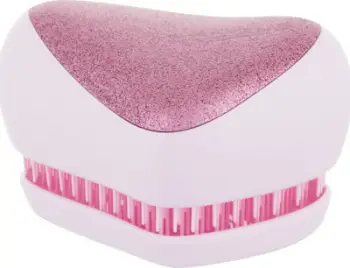 Furçë flokësh Tangle Teezer Compact Styler Candy Sparkle, kompakte, me kapak mbrojtës, shumëngjyrëshe