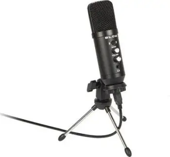 Mikrofon studio Blow, me tripod, USB, i zi