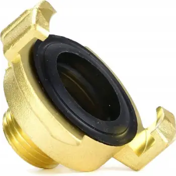 Lidhës kthetra Geka prej bronzi, filetë mashkullore 1/2", për zorrë uji