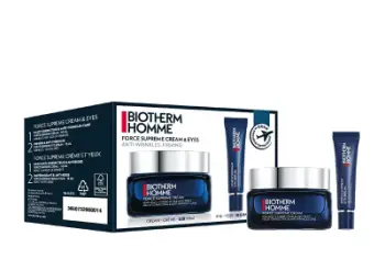 Set kujdesi për meshkuj Biotherm, krem 50 ml + serum 15 ml