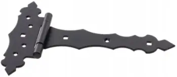 Mbajtëse dekorative porte ZOB 150C, 2.5mm, metal, e zezë
