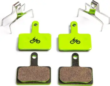Blloqe freni MTB Clarks Brake Pad 34, gjysmë metalike, për E-Bike EPAC, të zeza